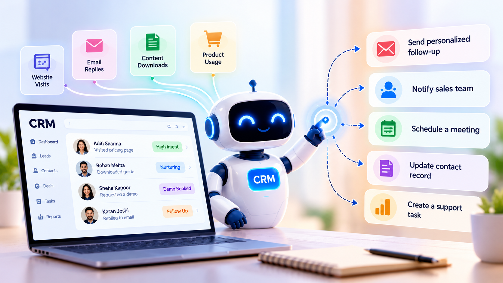 What Happens When Your CRM Can Take Action Instead of Just Store Data?
